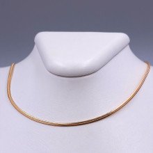 Ланцюжок XР. Позолота 18К. Довжина: 45.5 см. Ширина: 2.5 мм.