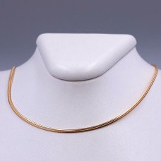 Ланцюжок XР. Позолота 18К. Довжина: 45.5 см. Ширина: 2.5 мм.