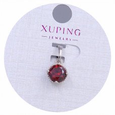 Кулон XР. Родій. Камені: циркон. Довжина: 14 мм. Ширина: 7 мм.