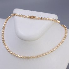 Ланцюжок XР. Позолота 18К. Довжина: 59 см. Ширина: 3 мм.