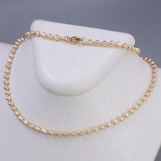 Ланцюжок XР. Позолота 18К. Довжина: 59 см. Ширина: 3 мм.
