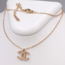 Ланцюжок із кулоном Stainless Steel. Сталь. Позолота ЧВ. Довжина ланцюжка: 40-45 см.