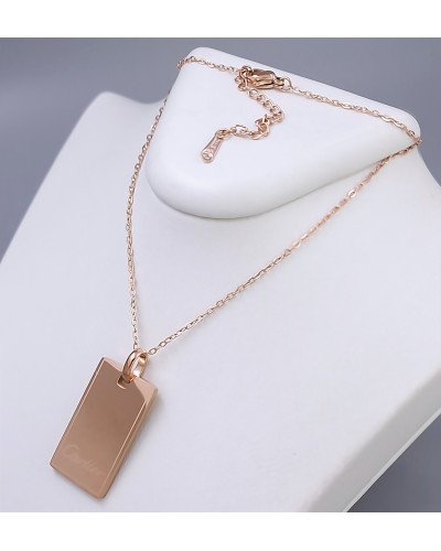 Ланцюжок із кулоном Stainless Steel. Сталь. Позолота ЧВ. Довжина ланцюжка: 40-45 см.
