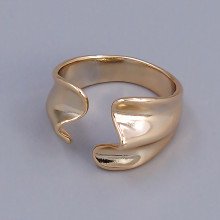 Каблучка XР. Позолота 18К. Є: 16р 18р