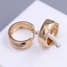 Сережки ХР. Позолота 18К. Діаметр: 16 мм. Ширина: 6 мм.