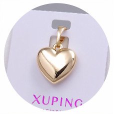Кулон XР. Позолота 18К. Довжина: 17 мм. Ширина: 12 мм.