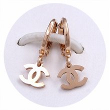 Сережки Stainless Steel. Сталь. Позолота ЧВ. Довжина: 19 мм. Ширина: 8 мм.