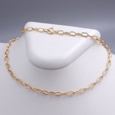 Ланцюжок XР. Позолота 18К. Довжина: 44 см. Ширина: 3 мм.