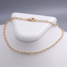 Ланцюжок XР. Позолота 18К. Довжина: 45 см. Ширина: 3 мм.