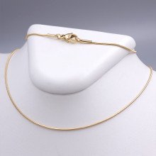 Ланцюжок XР. Позолота 18К. Довжина: 50.5 см. Ширина: 1 мм.