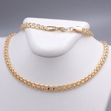 Ланцюжок XР. Позолота 18К. Довжина: 60 см. Ширина: 5 мм.