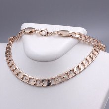 Ланцюжок TSATSA. Мед. золото ЧВ. Довжина: 52.5 см. Ширина: 7 мм.