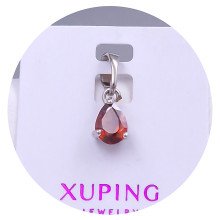 Кулон XР. Родій. Камені: циркон. Довжина: 14 мм. Ширина: 6 мм.