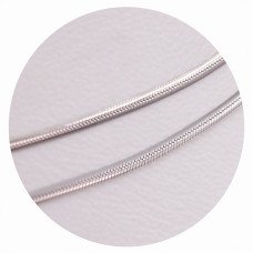 Ланцюжок Stainless Steel. Сталь. Родій. Довжина: 60 см. Ширина: 3 мм.
