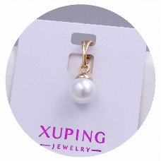 Кулон XР. Мед. золото 18К. Довжина: 15 мм. Ширина: 6 мм.