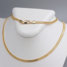 Ланцюжок XР. Мед. золото 18К. Довжина: 50 см. Ширина: 3 мм.