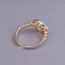 Каблучка XР. Мед. золото 18К. Є: Есть: 16р 18р роз'єм