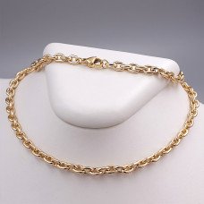 Ланцюжок XР. Мед. золото 18К. Довжина: 45 см. Ширина: 4 мм.