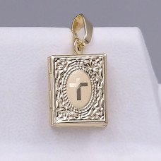 Іконка XР. Мед. золото 18К. Довжина: 22 мм Ширина: 11 мм