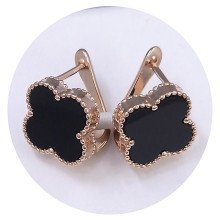 Сережки Stainless Steel. Сталь. Під золото ЧВ. Довжина: 15 мм. Ширина: 14 мм.