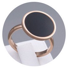 Каблучка Stainless Steel. Сталь. Під золото КО. Є: 16р 17р 18р 19р