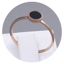 Каблучка Stainless Steel. Сталь. Під золото КО. Є: 16р 17р 18р 19р