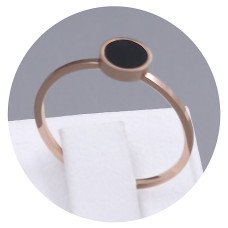 Каблучка Stainless Steel. Сталь. Під золото КО. Є: 16р 17р 18р 19р