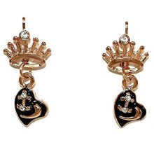  Сережки бульт з англійською застібкою. Висота сережки 2.9 см ширина 13 мм. 