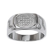 Печатка Neoglory. Родій. Камені: циркон. Є: 18р 19р