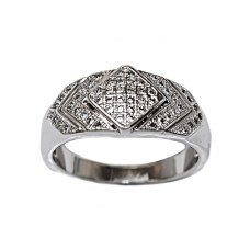 Печатка Neoglory. Родій. Камені: циркон. Є: 18р 19р 20р