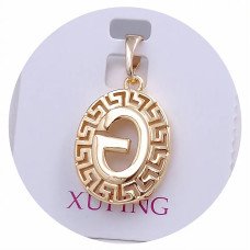 Кулон XР. Мед. золото 18К. Довжина: 23 мм. Ширина: 13 мм.